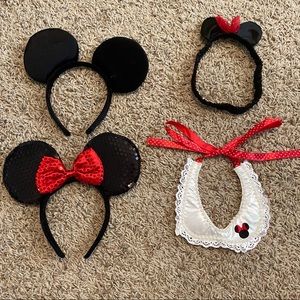 Family Mickey/Minnie Mouse Ears Set